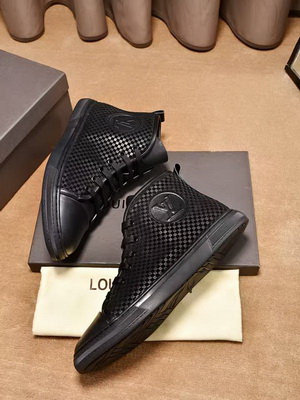 LV High-Top Fashion Men Shoes--060